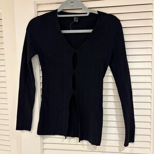 Forever 21 cutout blouse